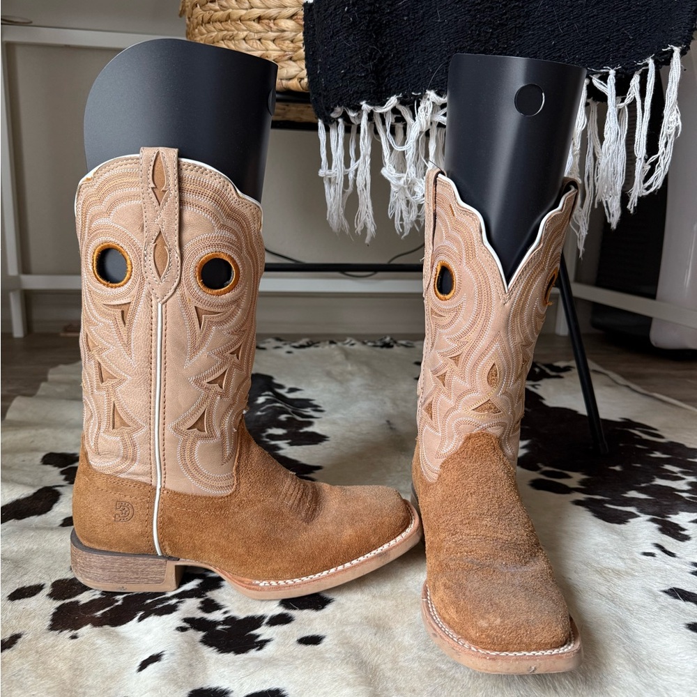 DURANGO LADY REBEL PRO WOMEN'S CASHEW & BONE WESTERN BOOT - Picture 3 of 10